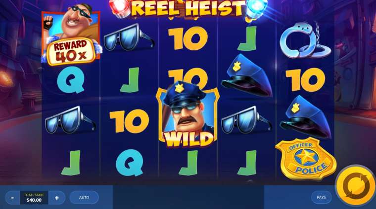 Онлайн слот Reel Heist играть