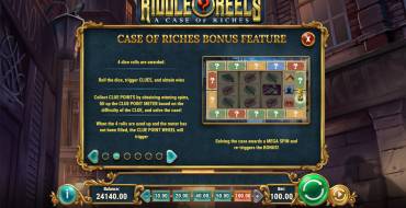 Riddle Reels: A Case of Riches: Бонусная игра