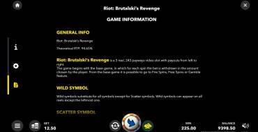 Riot: Brutalski`s Revenge: Правила