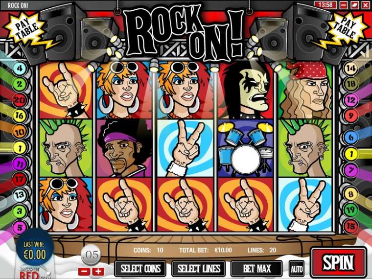 Слот Rock on! играть бесплатно