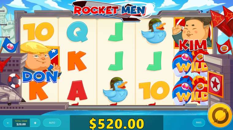 Слот Rocket Men играть бесплатно