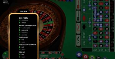 Roulette!: Параметры