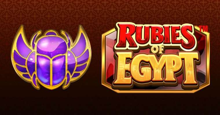 Слот Rubies of Egypt играть бесплатно