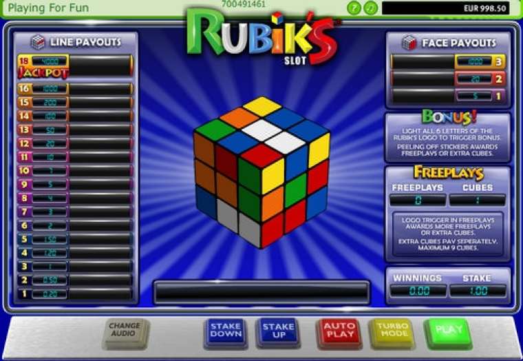 Слот Rubik’s Slot играть бесплатно