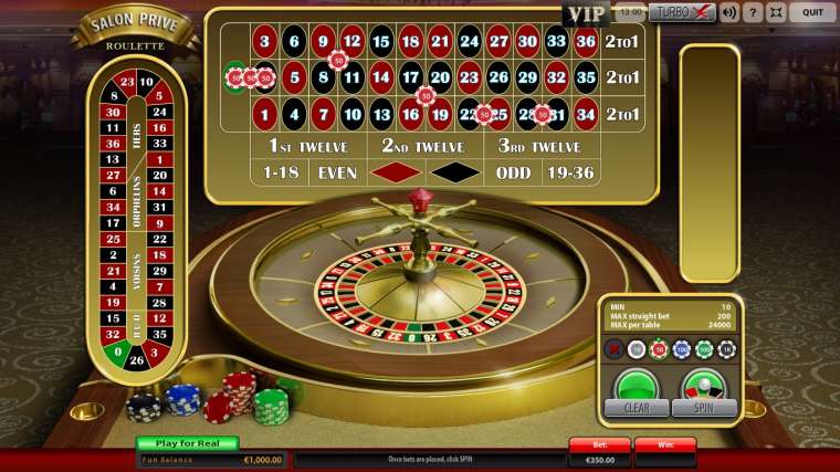 Слот Salon Prive Roulette играть бесплатно