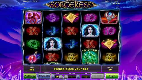 Sorceress (Novomatic / Greentube) обзор