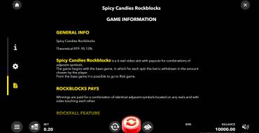 Spicy Candies. Rockblocks: Правила