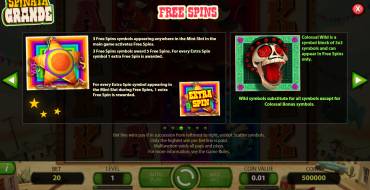 Spinata Grande: Free Spins