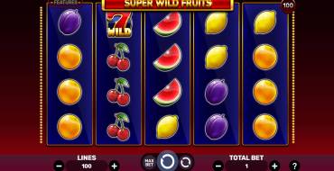 Super Wild Fruits: Игровой автомат