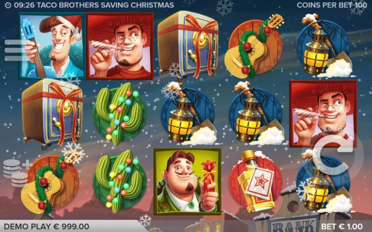 Онлайн слот Taco Brothers Saving Christmas играть