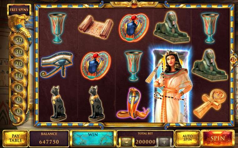 Слот The Asp of Cleopatra играть бесплатно