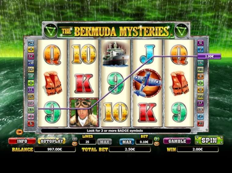 Слот The Bermuda Mysteries играть бесплатно