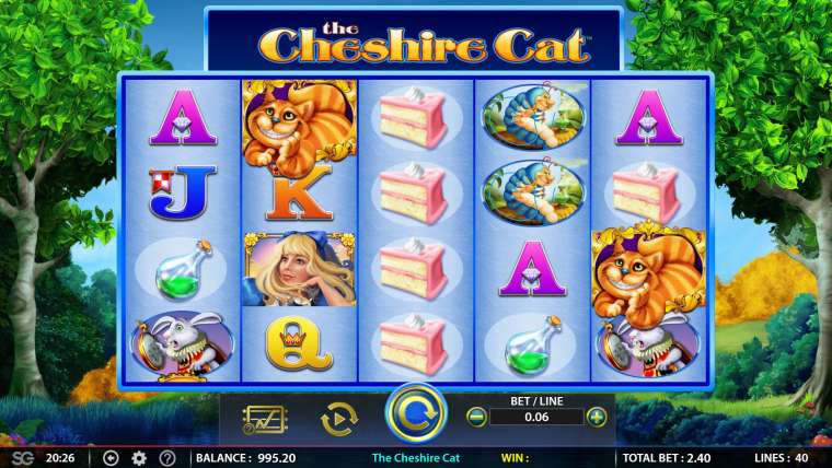 Слот The Cheshire Cat играть бесплатно