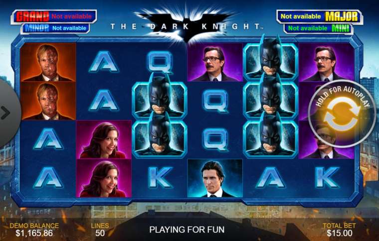 Слот The Dark Knight играть бесплатно