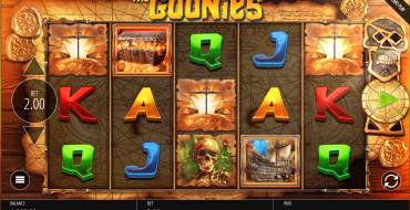 The Goonies: Игровой автомат