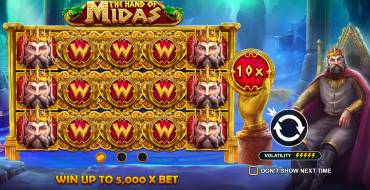 The Hand of Midas: Игровой автомат