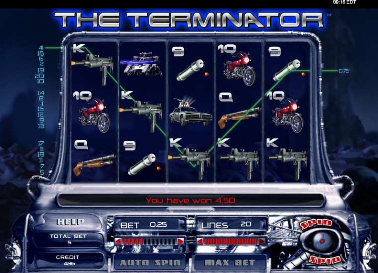 Слот The Terminator играть бесплатно