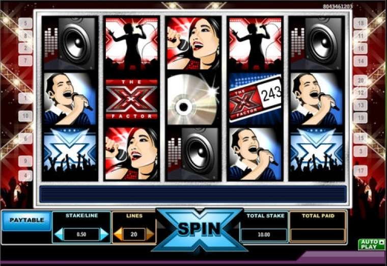 Слот The X Factor играть бесплатно