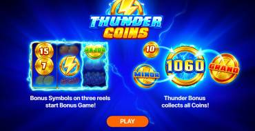 Thunder Coins: Hold and Win: Уникальные функции