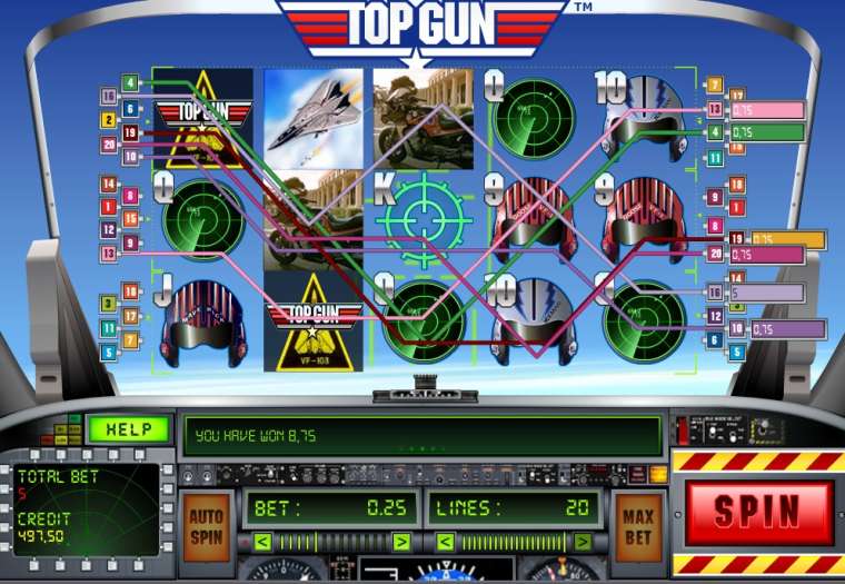 Слот Top Gun играть бесплатно