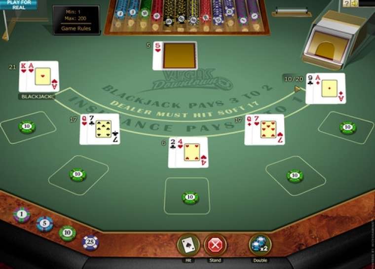 Слот Vegas Downtown Blackjack Gold играть бесплатно