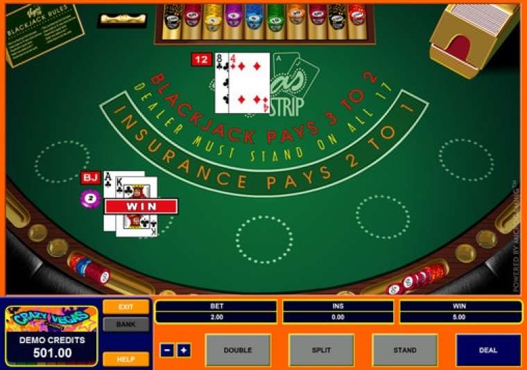 Слот Vegas Strip Blackjack играть бесплатно