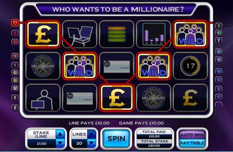 Онлайн слот Who Wants To Be A Millionaire играть