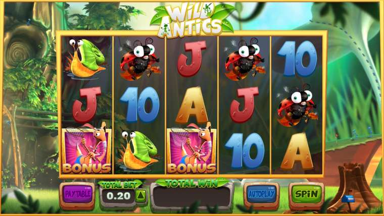 Онлайн слот Wild Antics играть