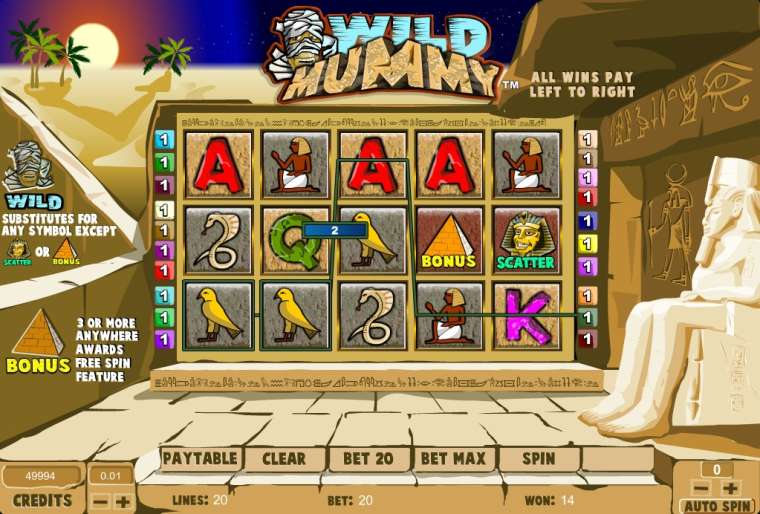 Слот Wild Mummy играть бесплатно