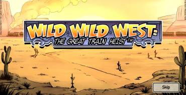 Wild Wild West: The Great Train Heist: Игровой автомат