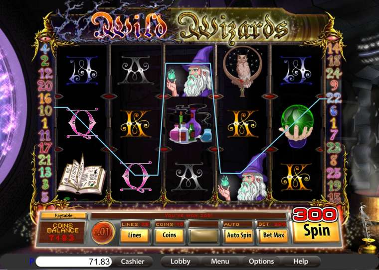 Онлайн слот Wild Wizards играть