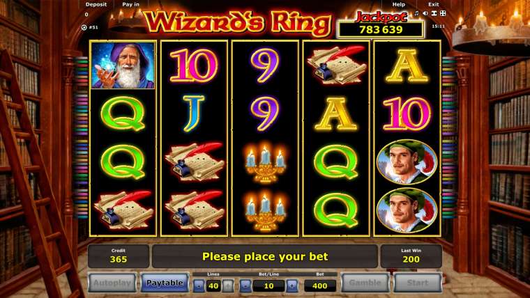 Онлайн слот Wizard’s Ring играть