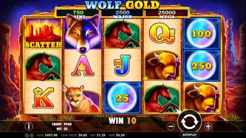 Wolf Gold (Pragmatic Play) обзор