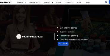 PlayPearls: Страница PlayPearls на сайте GammaStack