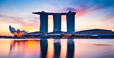 Marina Bay Sands: Вид снаружи