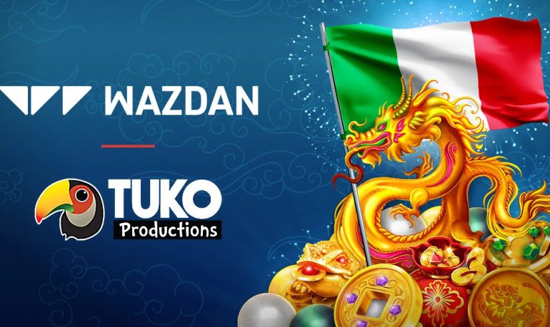 Wazdan, Tuko Productions, Италия